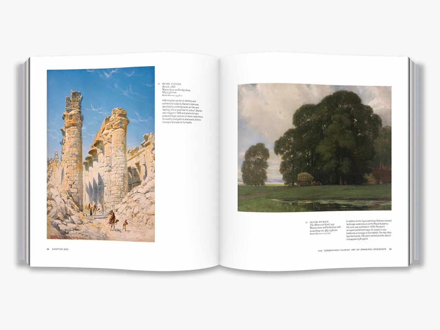 Thames & Hudson Places of the Mind akvarelbog