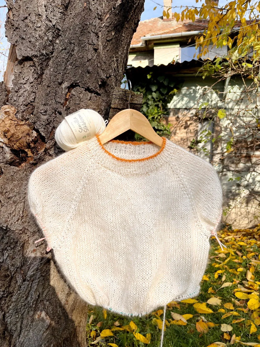 Laine Lento Sweater strikkeopskrift PDF engelsk raglan