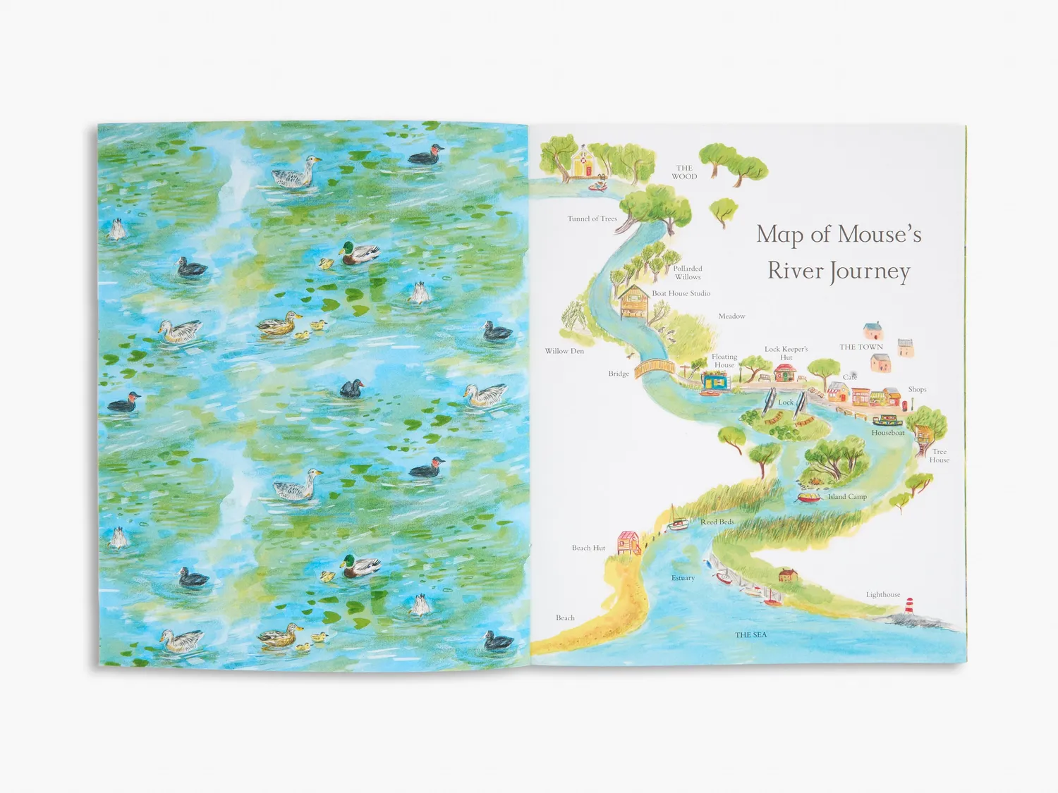 Thames & Hudson Mouse on the River billedbog Alice Melvin