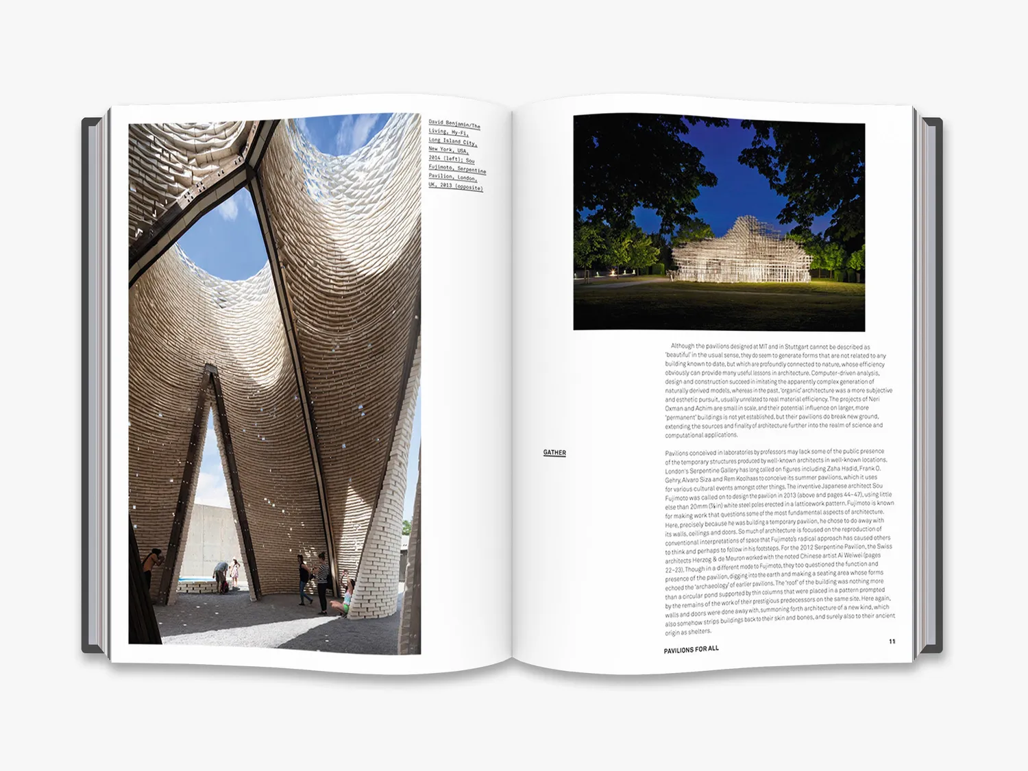 Thames & Hudson The New Pavilions bog om arkitektur