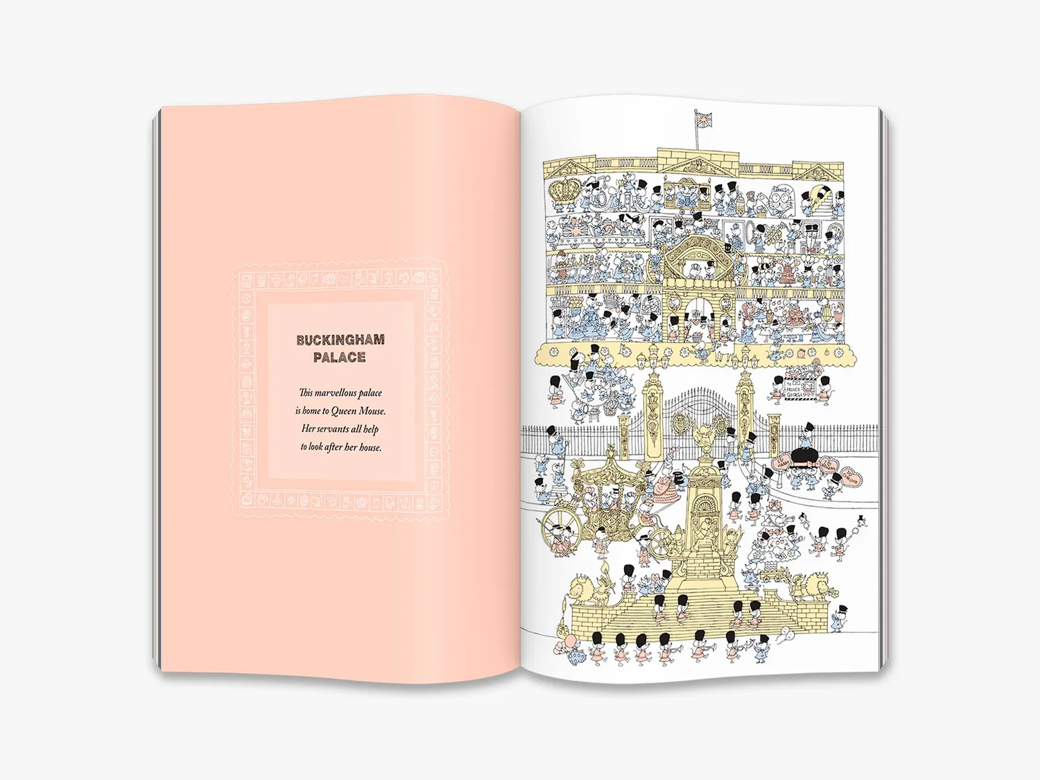 Thames & Hudson Mice in the City London billedbog illustreret