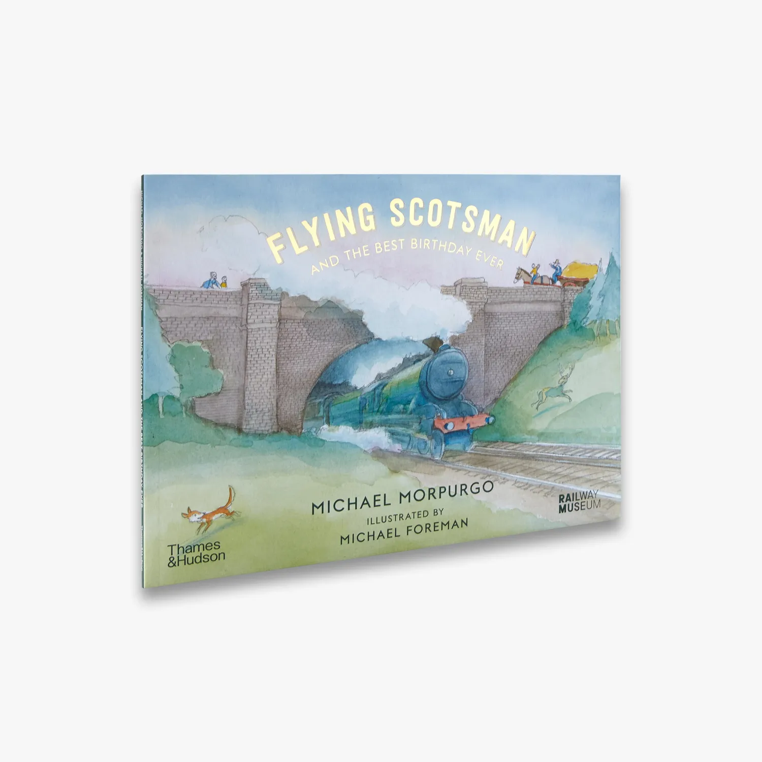 Thames & Hudson Flying Scotsman and the Best Birthday Ever billedbog