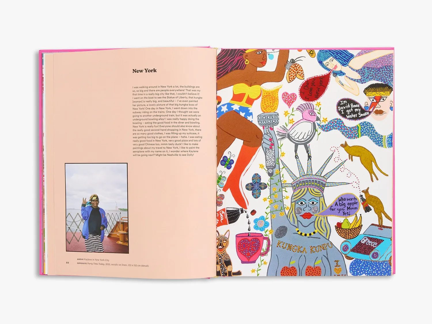 Thames & Hudson The Art of Kaylene Whiskey bog popkunst