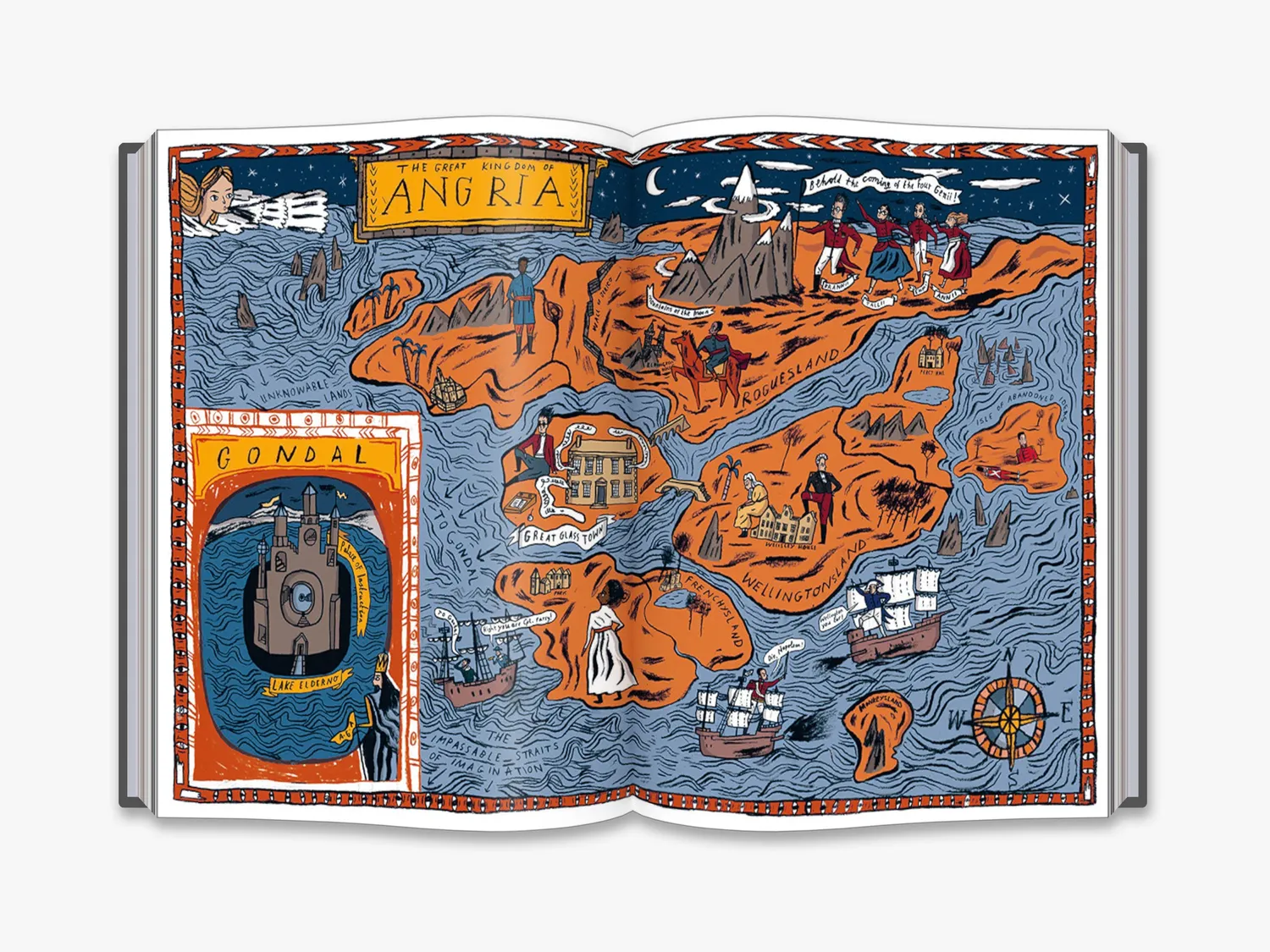 Thames & Hudson Archipelago bog illustreret ø-atlas