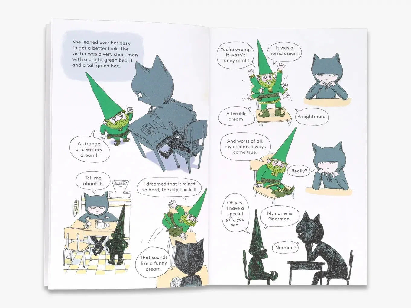 Thames & Hudson Miss Cat: The Gnome's Nightmare børnebog