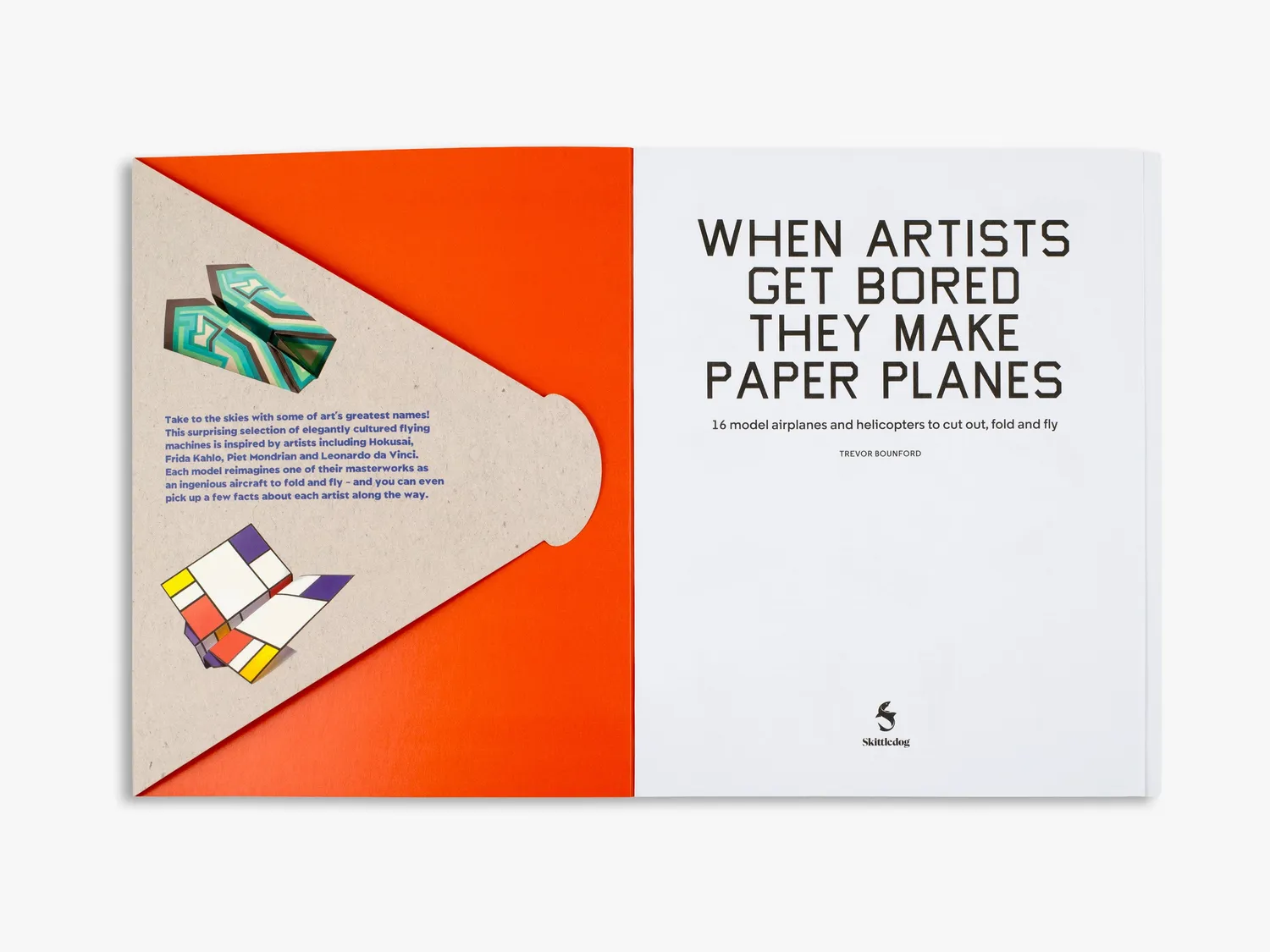 Thames & Hudson When Artists Get Bored They Make Paper Planes bog 16 skabeloner