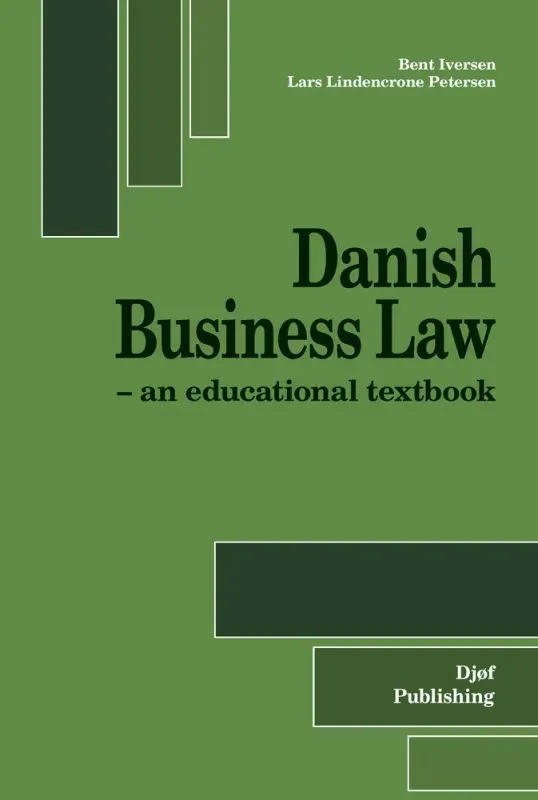 Nyt Juridisk Forlag Danish Business Law papirbog engelsk fagbog