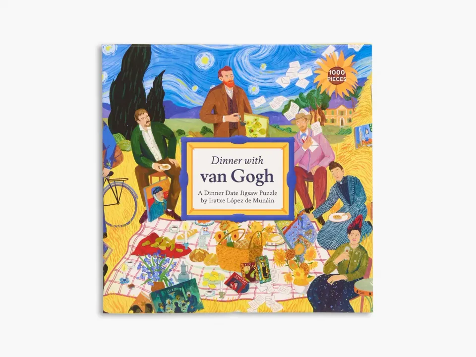 Thames & Hudson Dinner with van Gogh puslespil 1000 brikker
