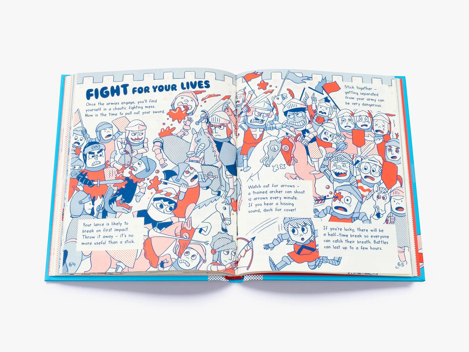 Thames & Hudson So you want to be a Knight? børnebog om riddere