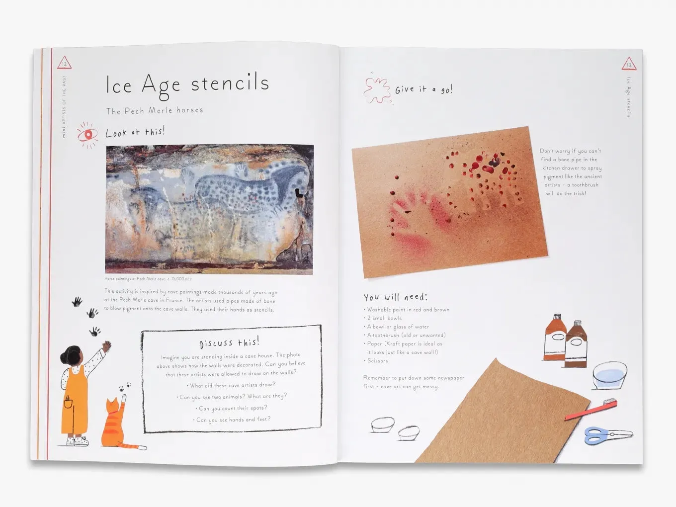 Thames & Hudson Mini Artists bog – børneaktiviteter