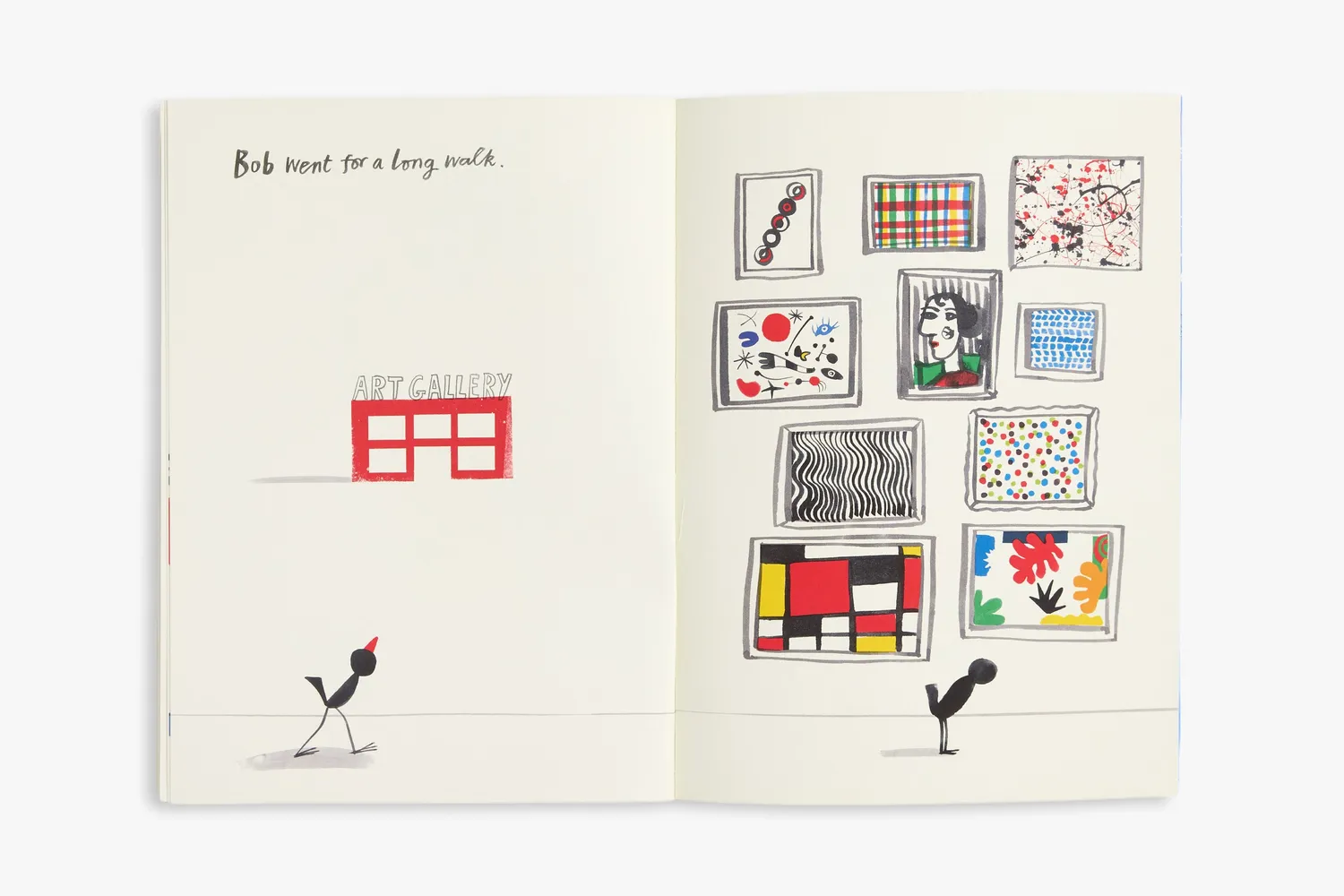 Thames & Hudson Bob the Artist billedbog børn selvtillid