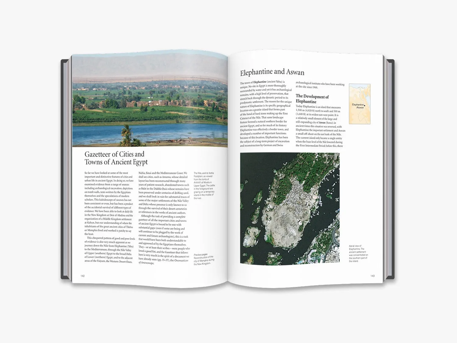 Thames & Hudson The Complete Cities of Ancient Egypt bog illustreret