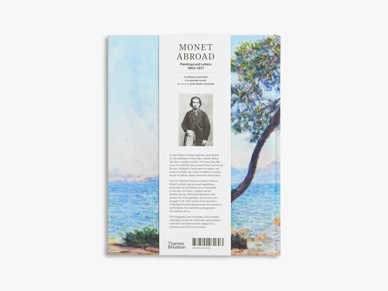 Thames & Hudson Monet Abroad bog rejser indbundet