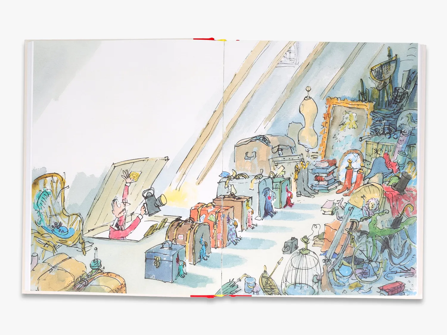 Thames & Hudson The Quentin Blake Book bog illustreret