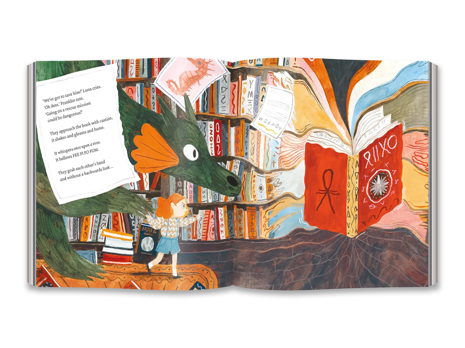 Thames & Hudson Franklin and Luna Book of Fairy Tales billedbog illustreret
