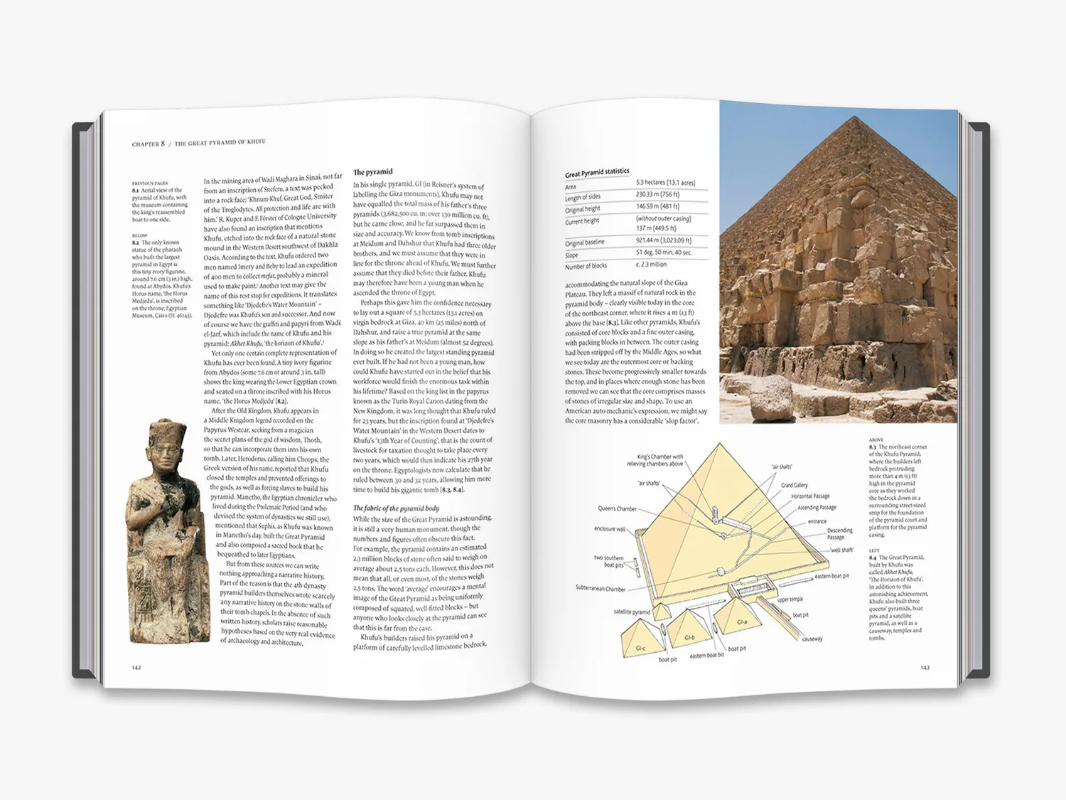 Thames & Hudson Giza and the Pyramids fagbog pyramider