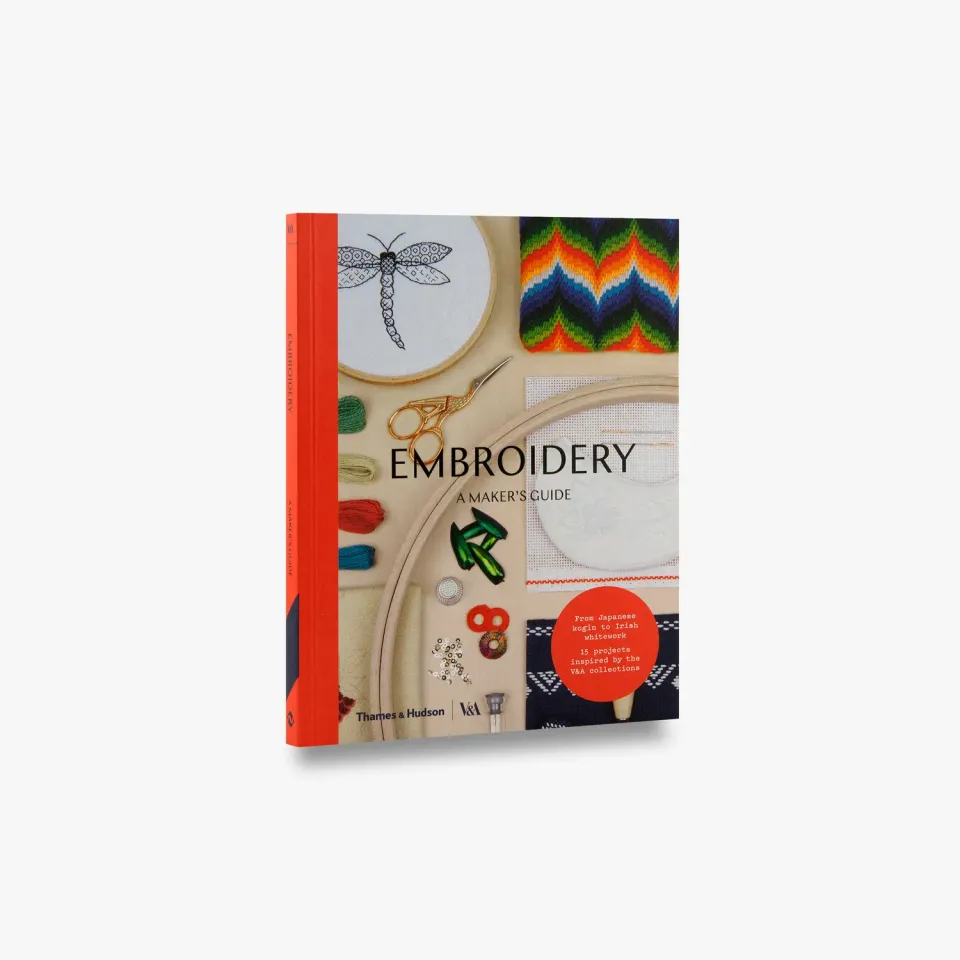 Thames & Hudson Maker's Guide Embroidery broderibog 15 projekter