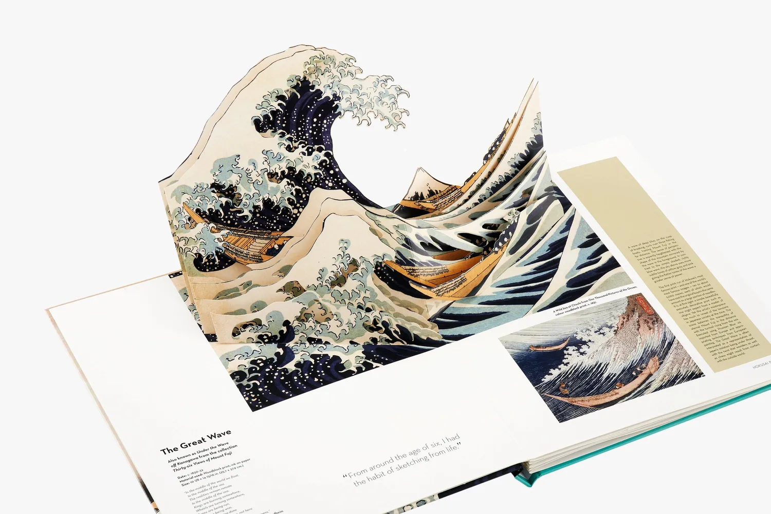 Thames & Hudson Hokusai Pop-ups pop-op bog