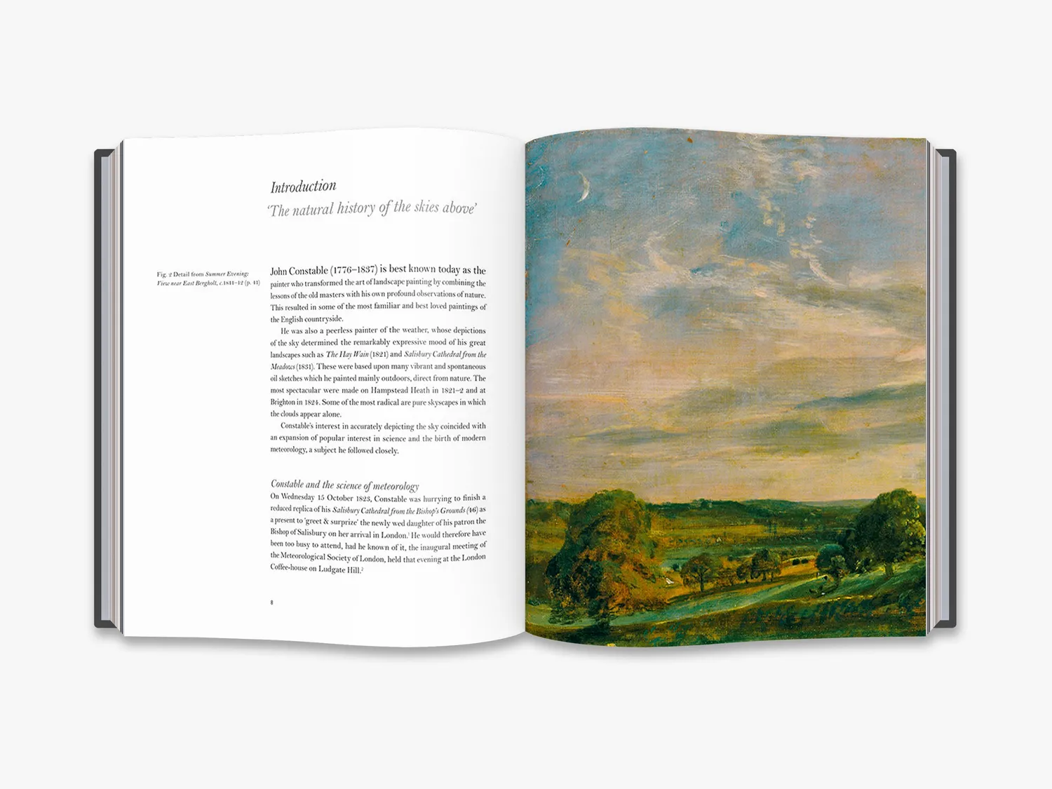 Thames & Hudson Constable's Skies kunstbog skyer