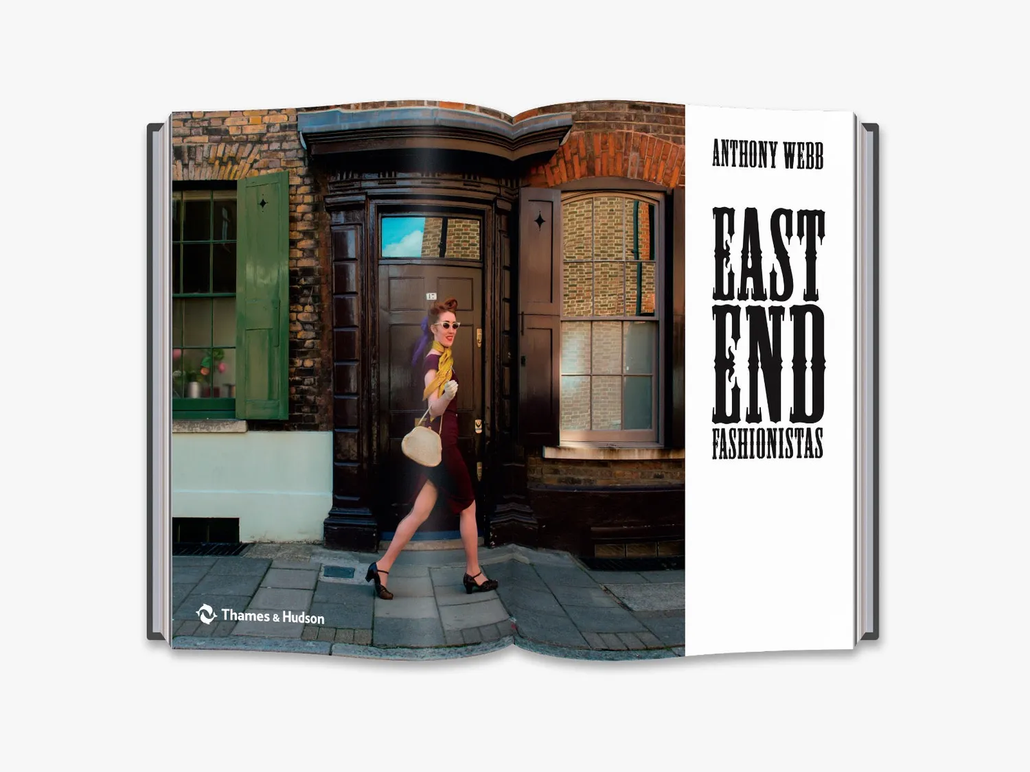 Thames & Hudson East End Fashionistas bog illustreret