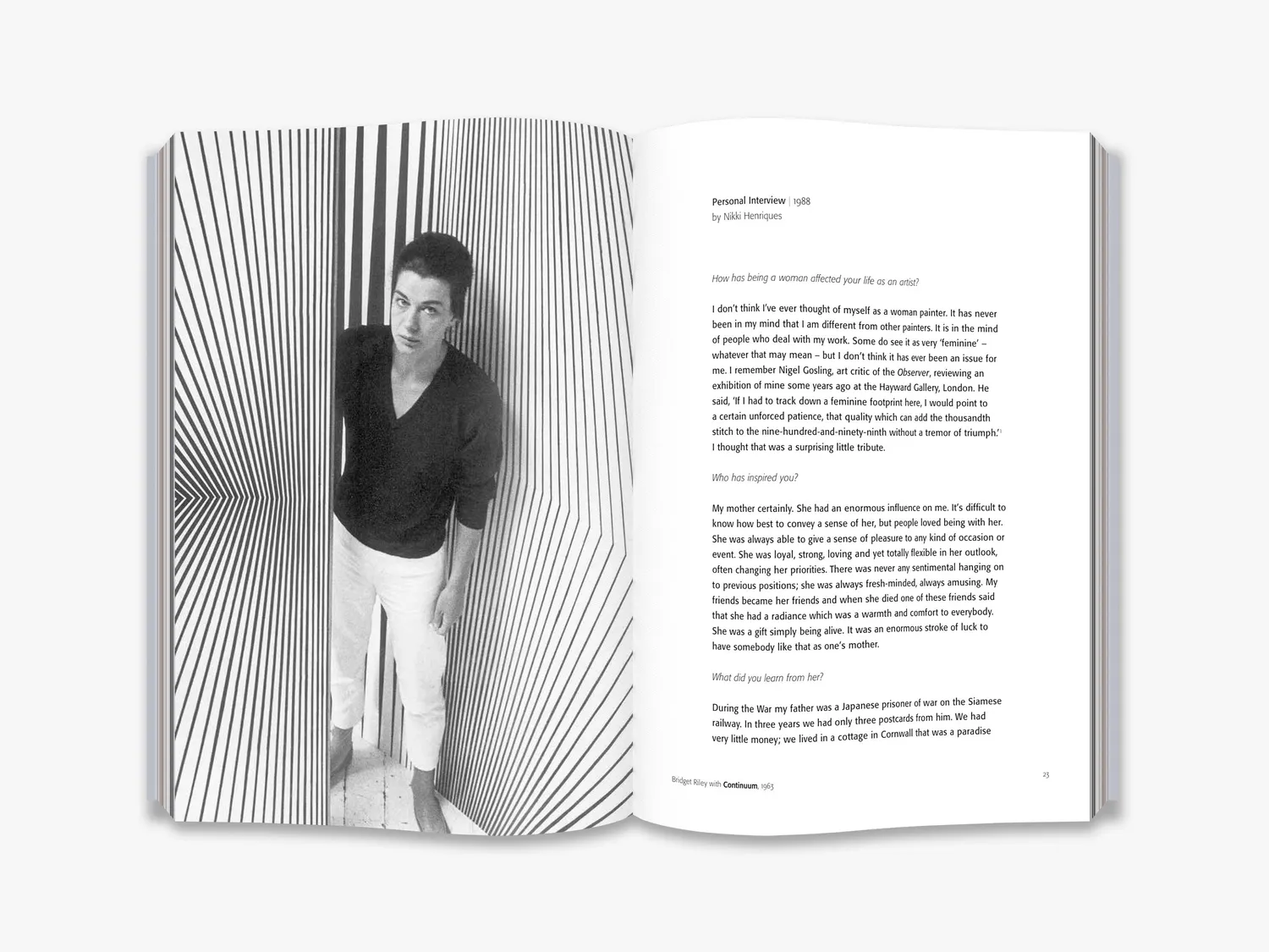 Thames & Hudson The Eye's Mind Bridget Riley bog