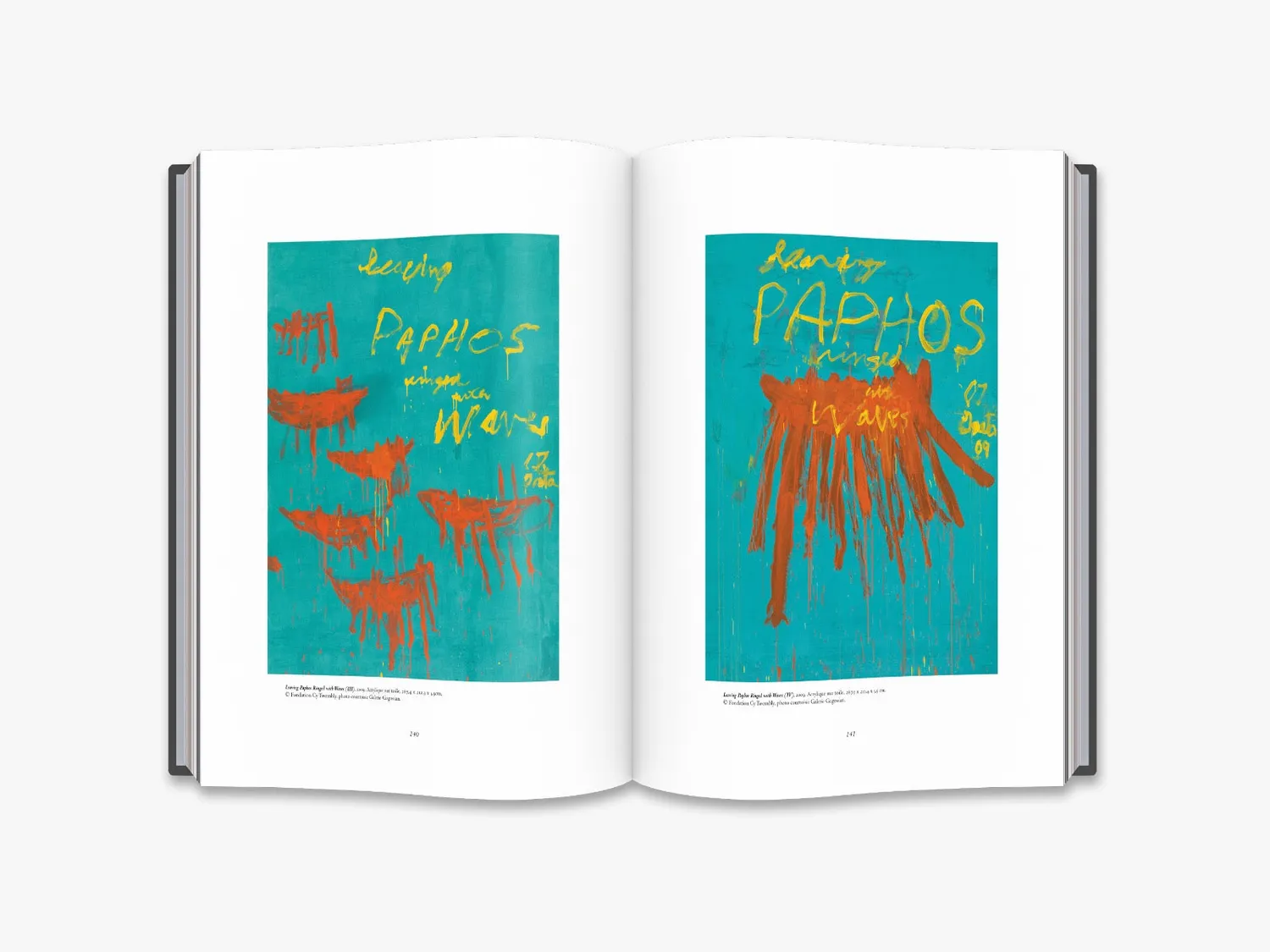 Thames & Hudson Cy Twombly bog monografi maleri