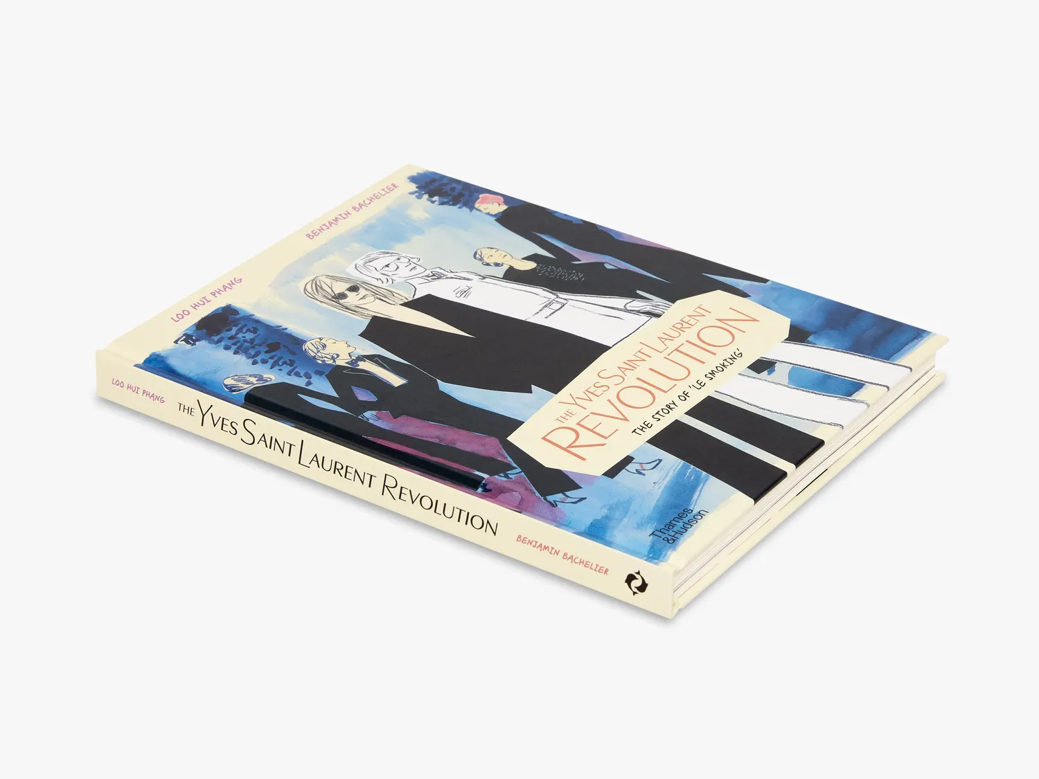 Thames & Hudson Yves Saint Laurent Le Smoking tegneserie