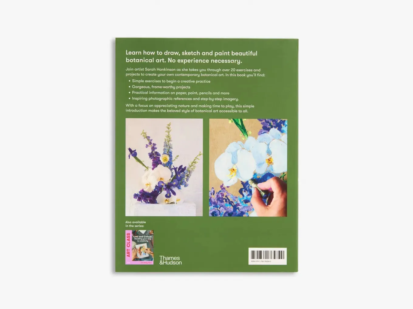 Thames & Hudson Art Class Flowers and Foliage bog begynder