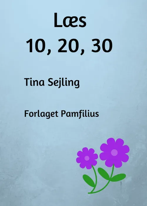 Forlaget Pamfilius Læs 10, 20, 30 bog læsebog kort vokal