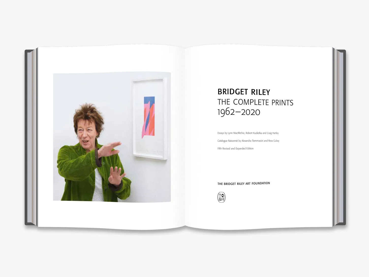 Thames & Hudson Bridget Riley Complete Prints kunstbog