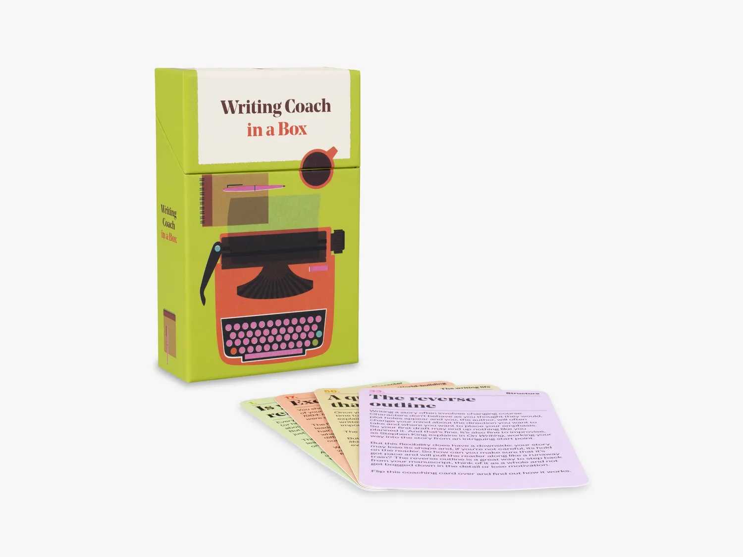 Thames & Hudson Writing Coach in a Box kortsæt skrivecoach