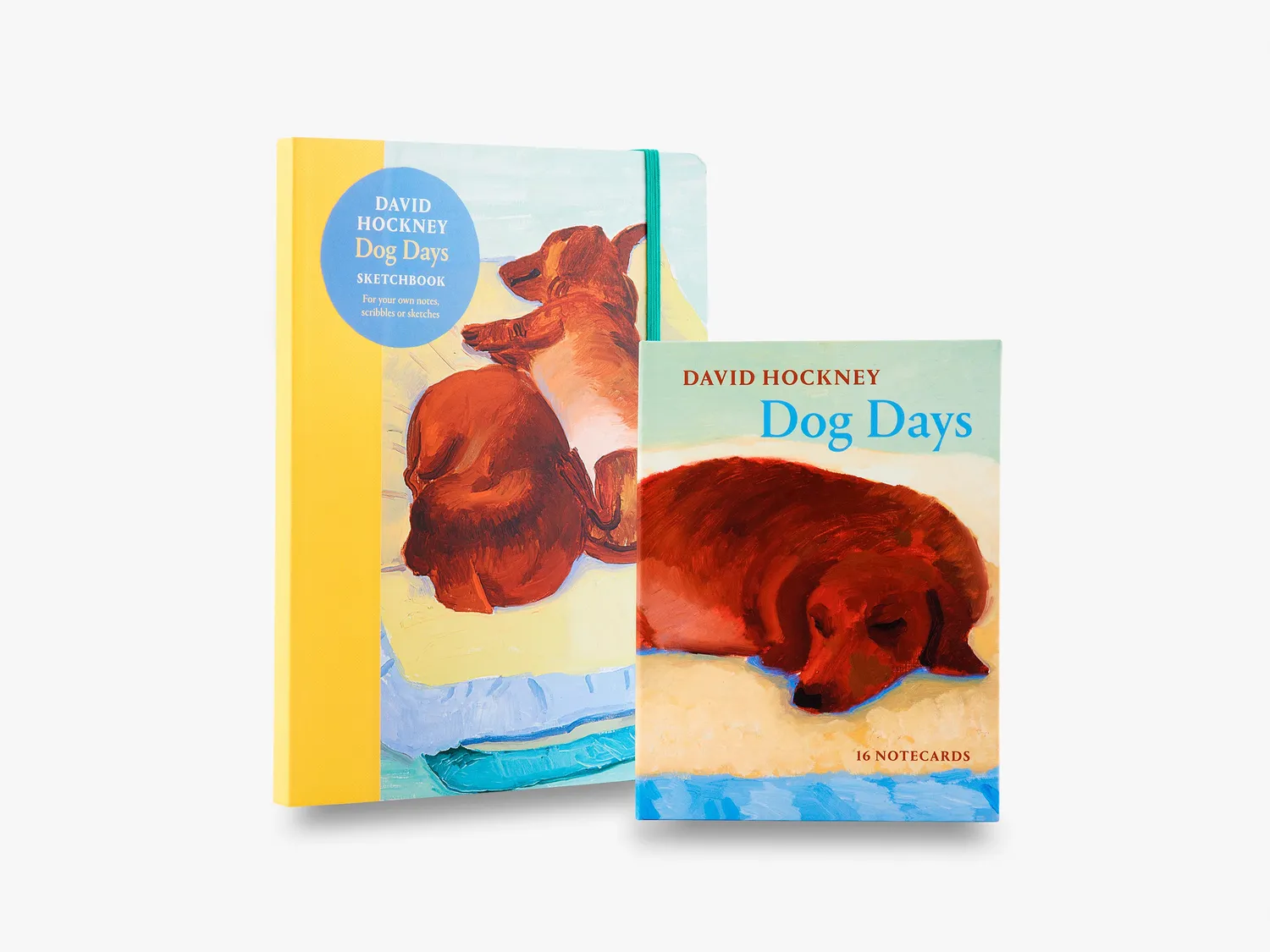 Thames & Hudson David Hockney Dog Days kort 16 stk