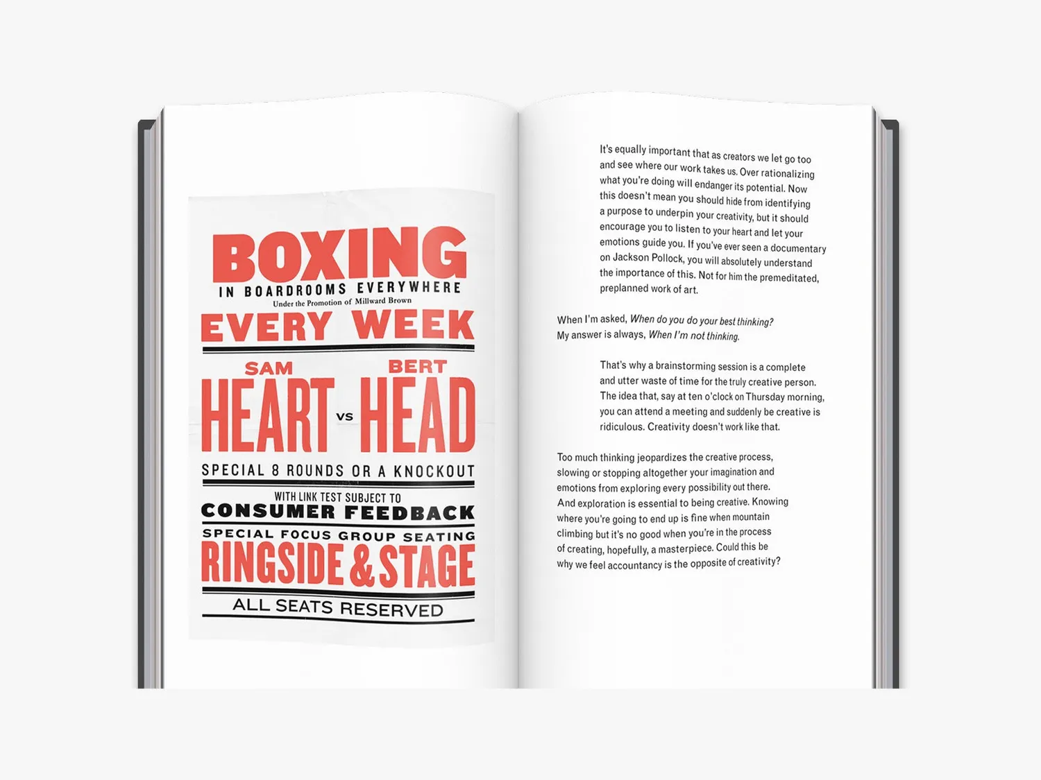 Thames & Hudson Hegarty on Creativity fagbog reklame