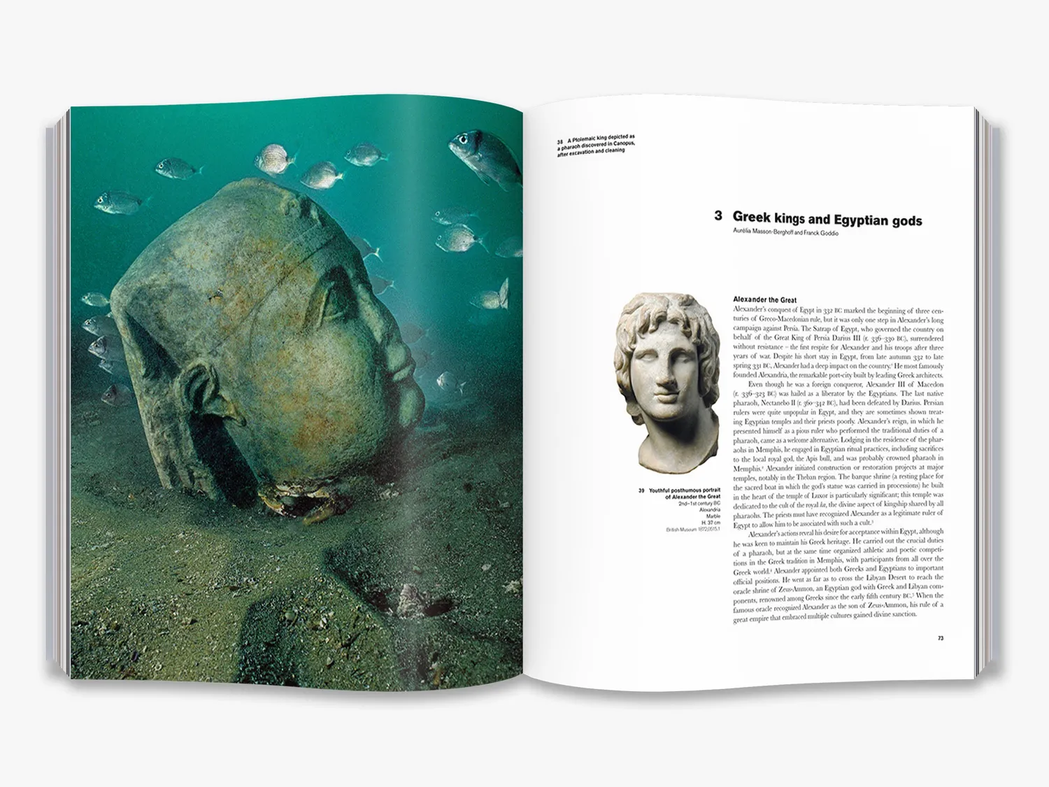 Thames & Hudson Sunken Cities bog Egypten oldtid