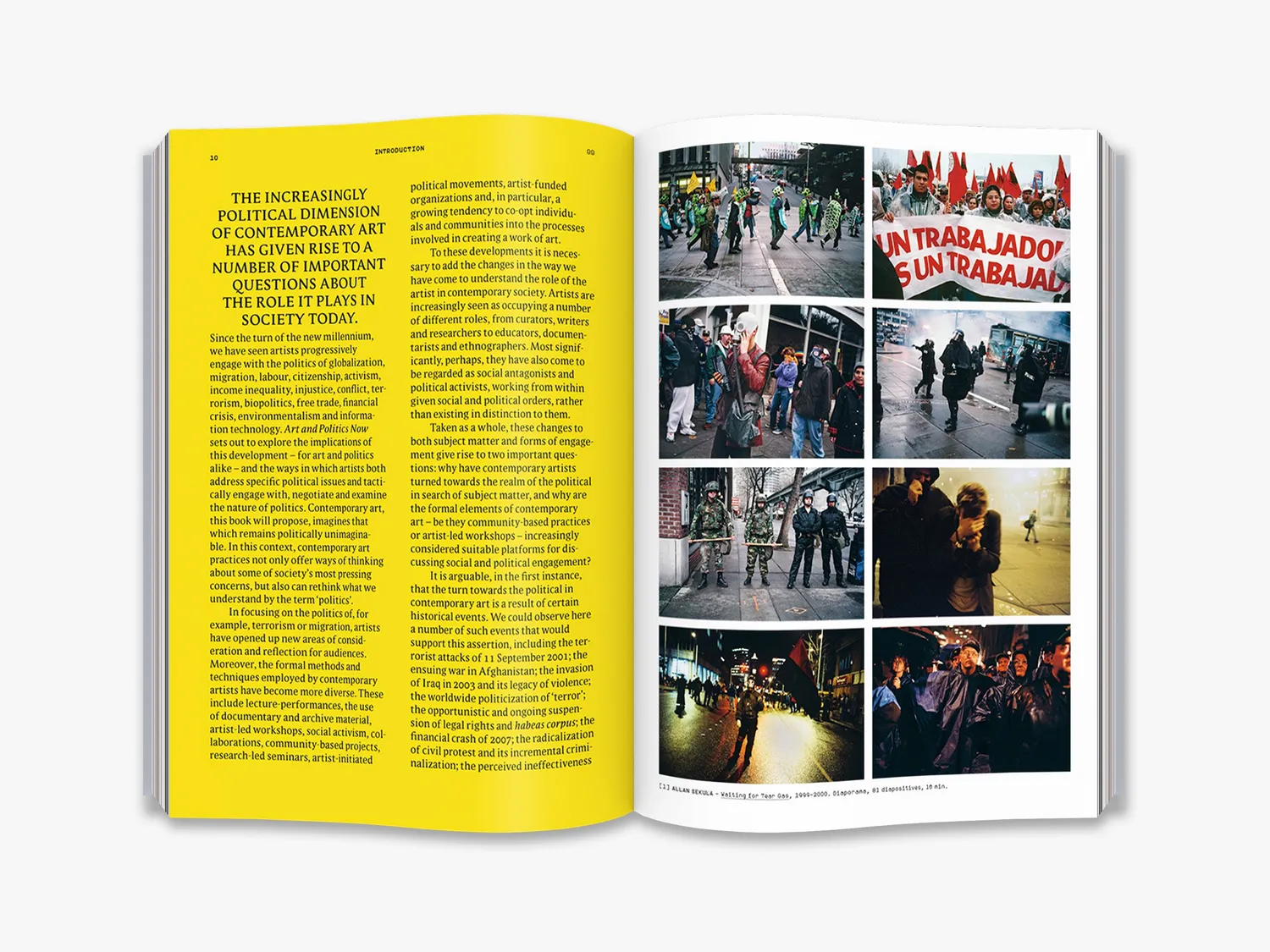 Thames & Hudson Art and Politics Now fagbog illustreret