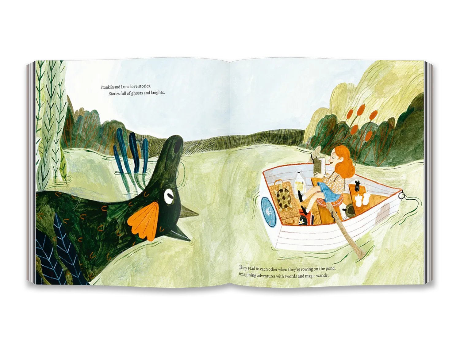 Thames & Hudson Franklin and Luna Book of Fairy Tales billedbog illustreret