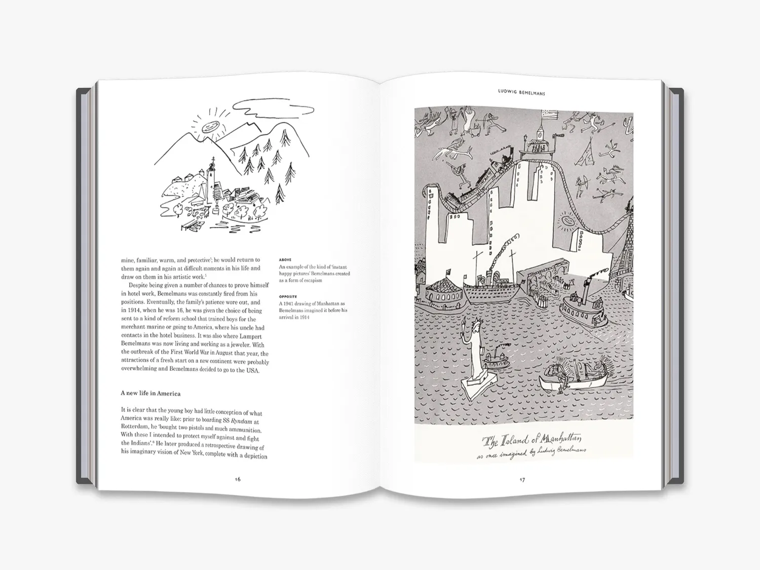 Thames & Hudson The Illustrators Ludwig Bemelmans fagbog illustreret