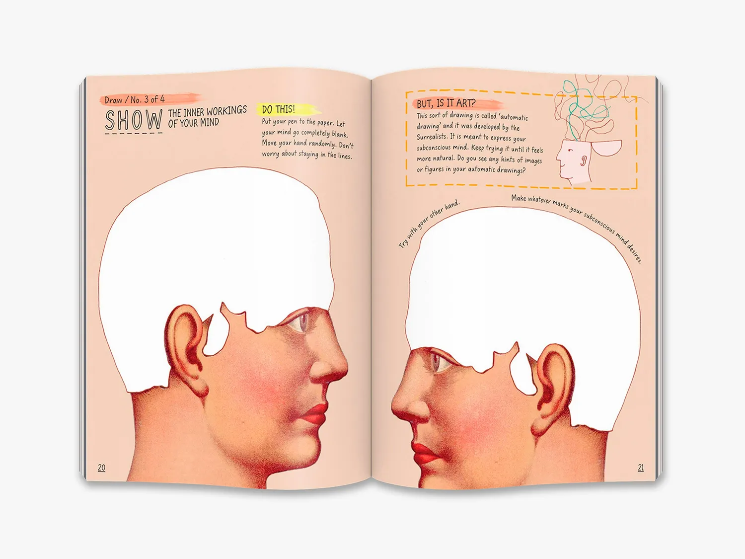 Thames & Hudson This Book Thinks Artist aktivitetsbog