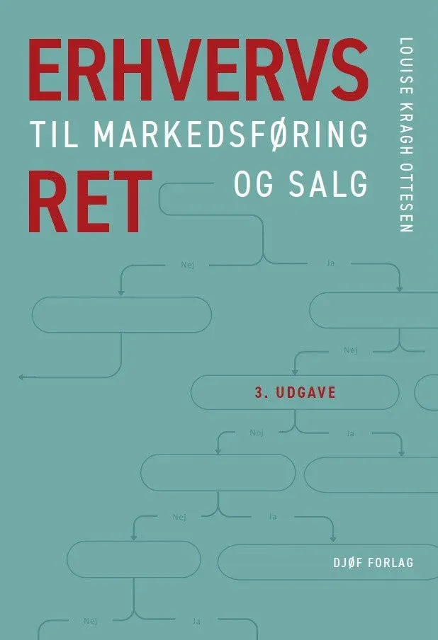 Nyt Juridisk Forlag Erhvervsret til markedsføring og salg papirbog