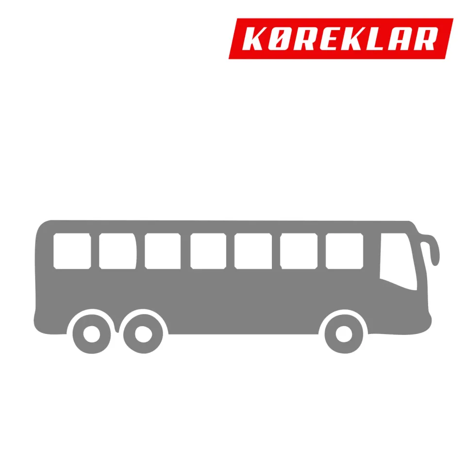 Køreklar D Bus Undervisning online 120 dage kategori D