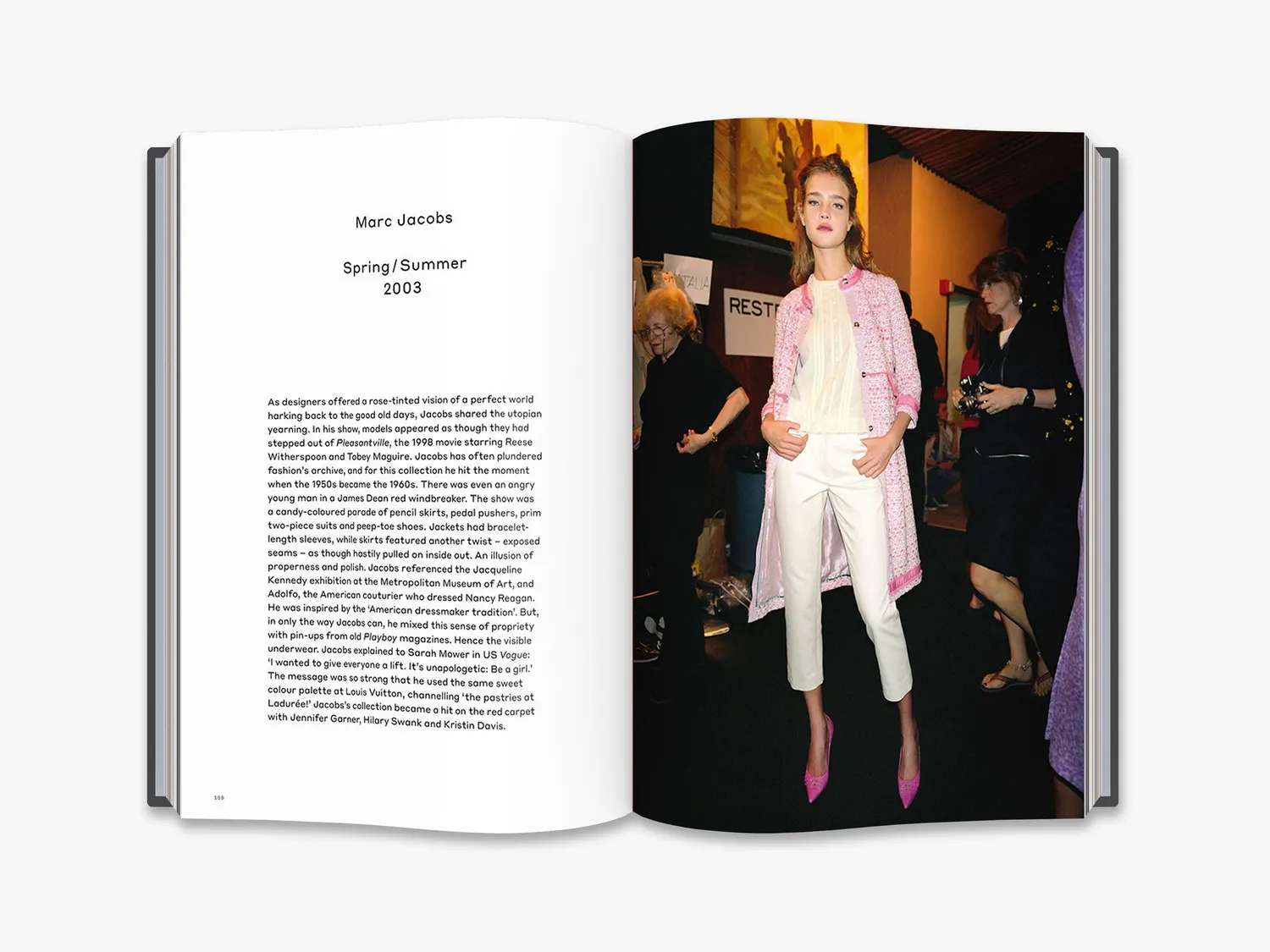 Thames & Hudson Marc Jacobs Unseen fotobog backstage