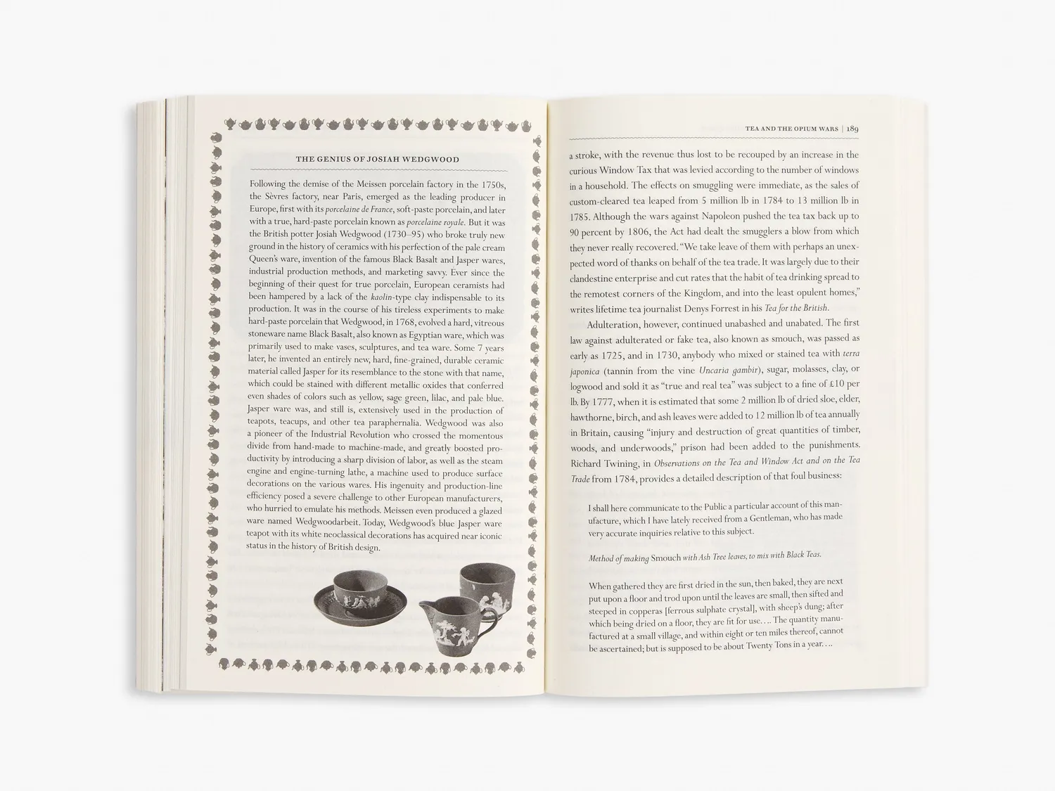 Thames & Hudson The True History of Tea bog te-historie