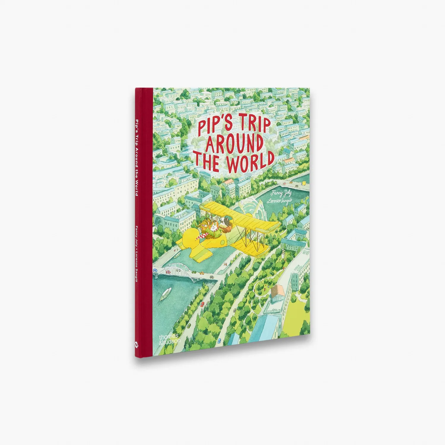 Thames & Hudson Pip's Trip Around the World billedbog illustreret