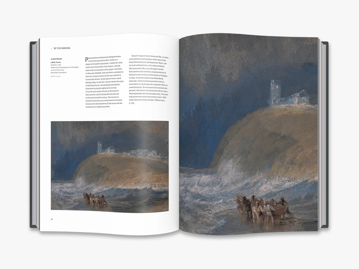 Thames & Hudson Turner & the Sea bog – sømaling