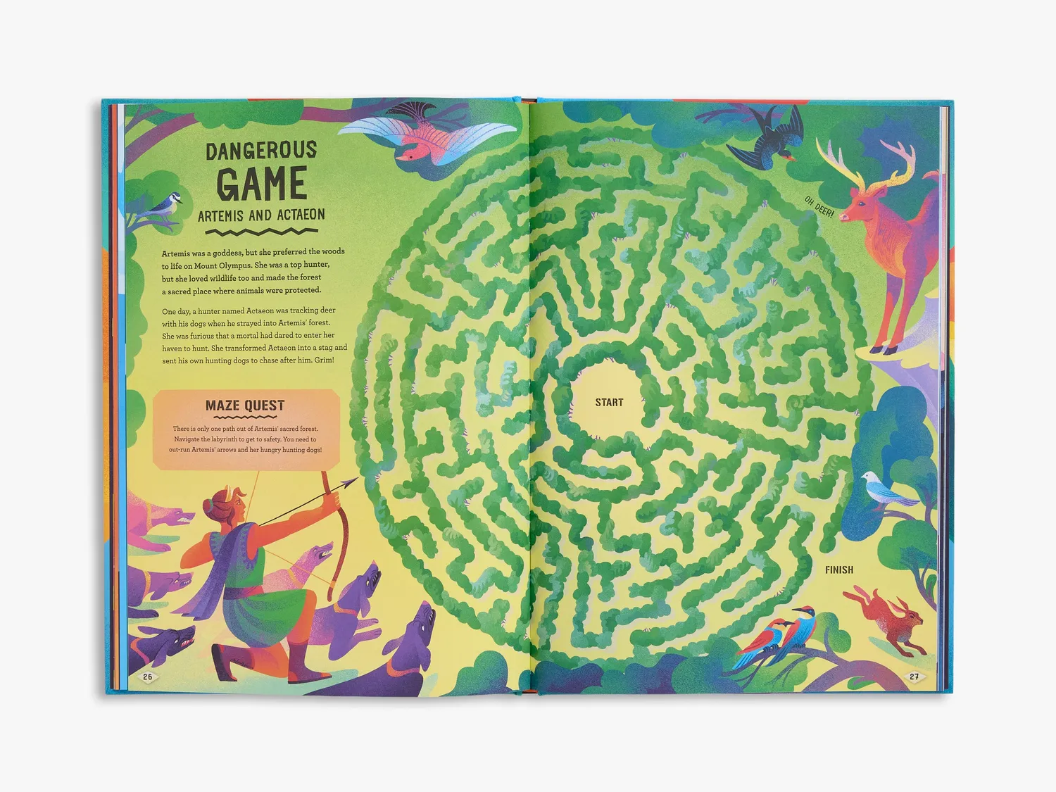 Thames & Hudson Puzzle Hero Greek Myths puslebog – græske myter
