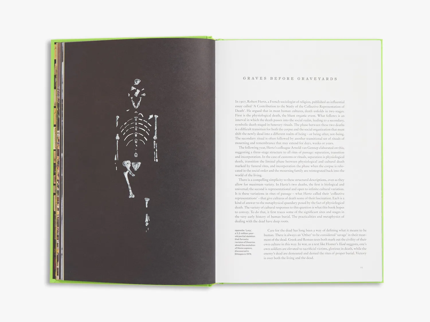 Thames & Hudson Graveyards bog – begravelseshistorie