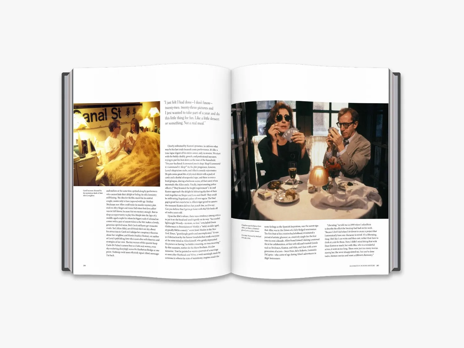 Thames & Hudson Woody Allen bog af Tom Shone illustreret retrospektiv