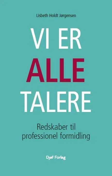 Nyt Juridisk Forlag Vi er alle talere fagbog papirbog