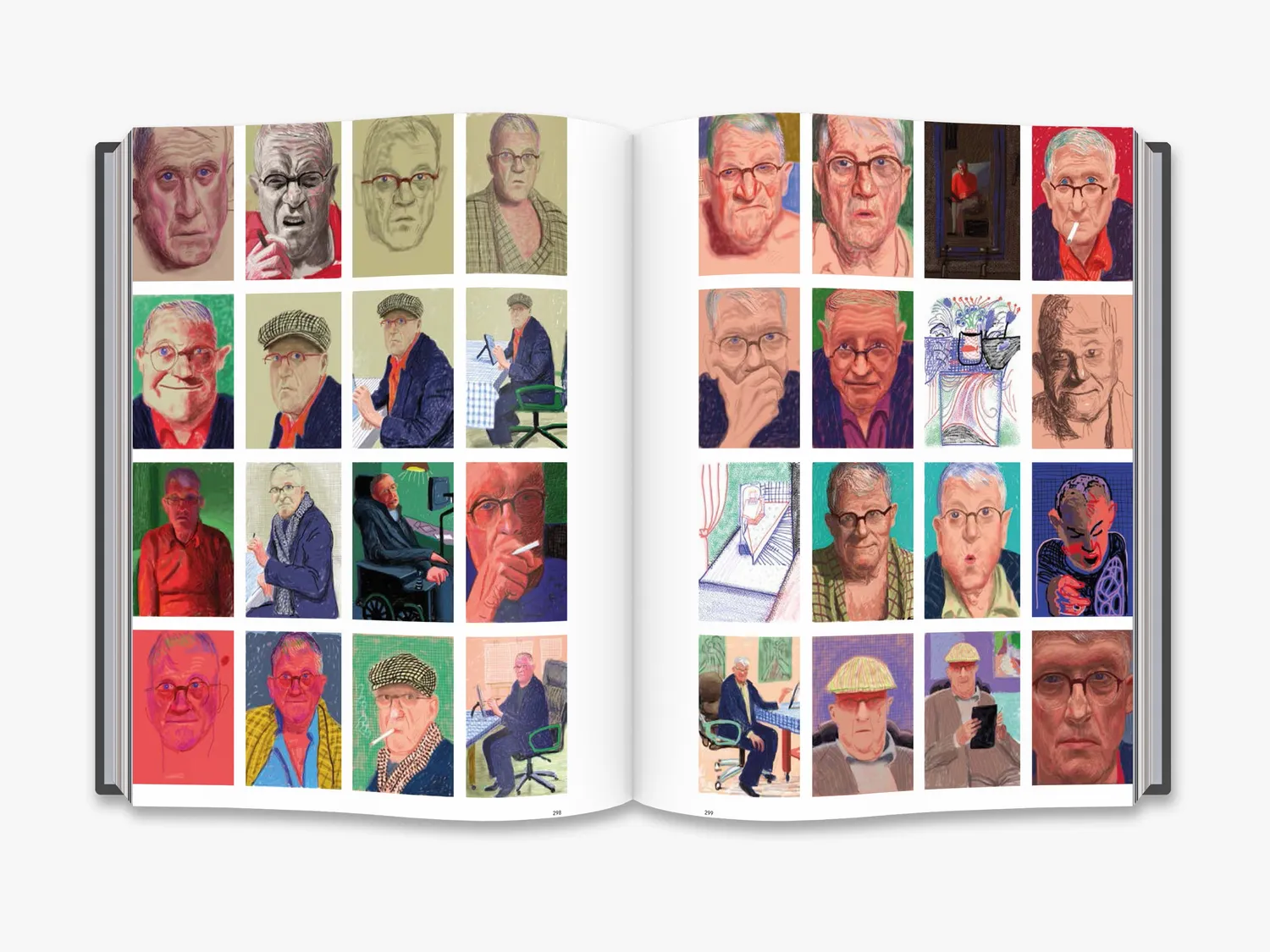 Thames & Hudson David Hockney: Current kunstbog