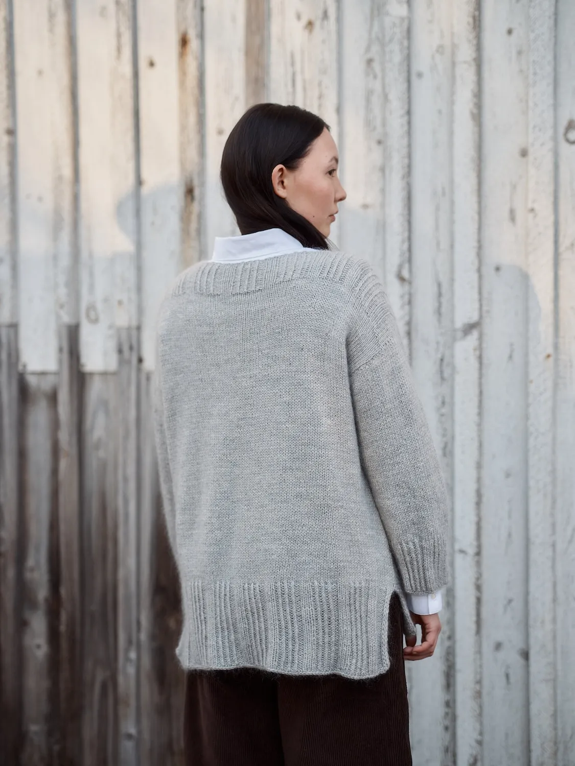 Tukubook Nordic Knits Siipi sweater strikkekit uld mohair
